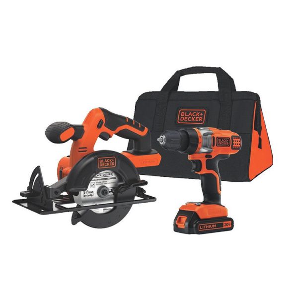 BLACK+DECKER BDCD220CS 20Volt MAX LithiumIon Drill/Driver and