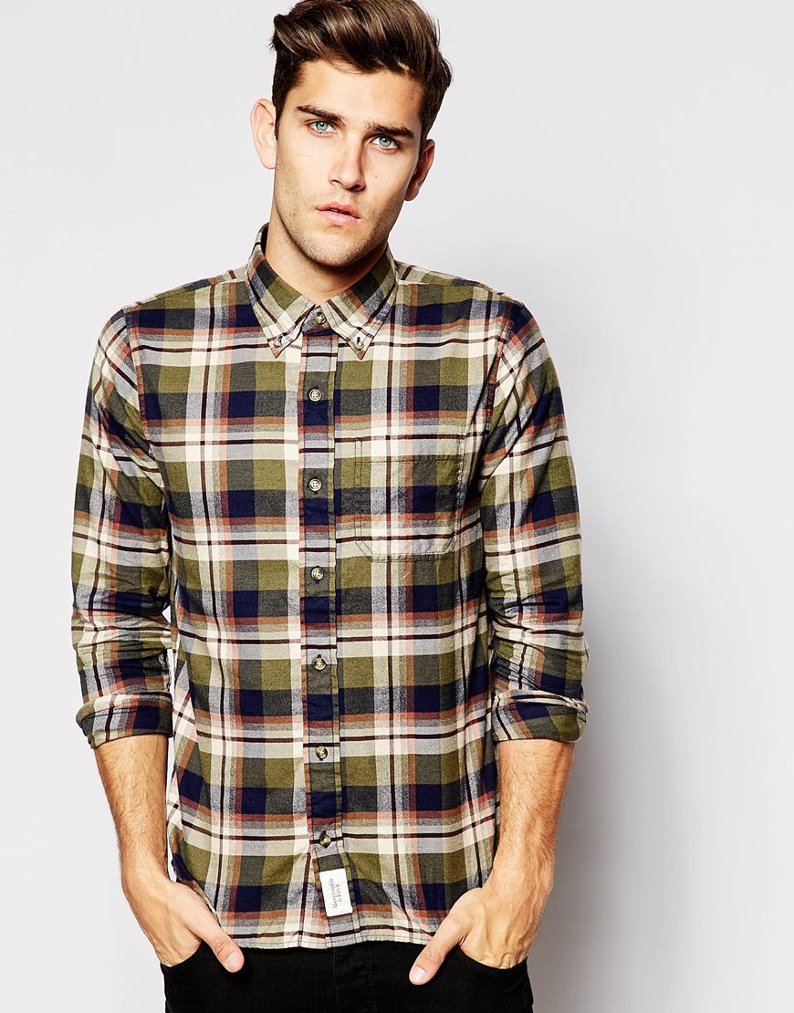 abercrombie and fitch checked shirt